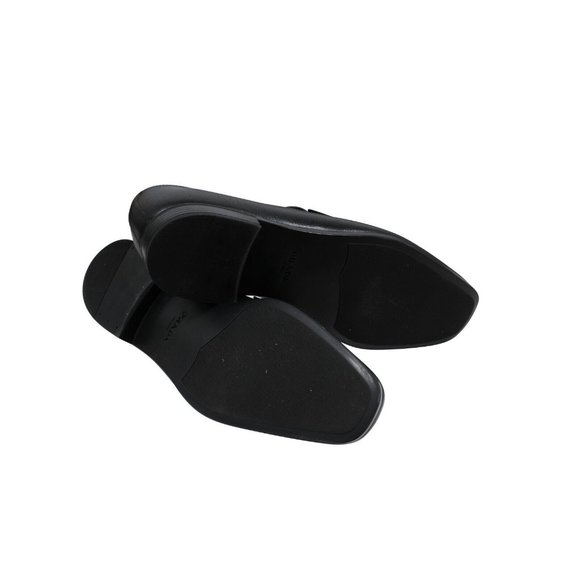 Prada Mens Penny Loafers US 8.5 UK 7.5 Black Saffiano Leather Slip On Moccasins - Picture 9 of 10